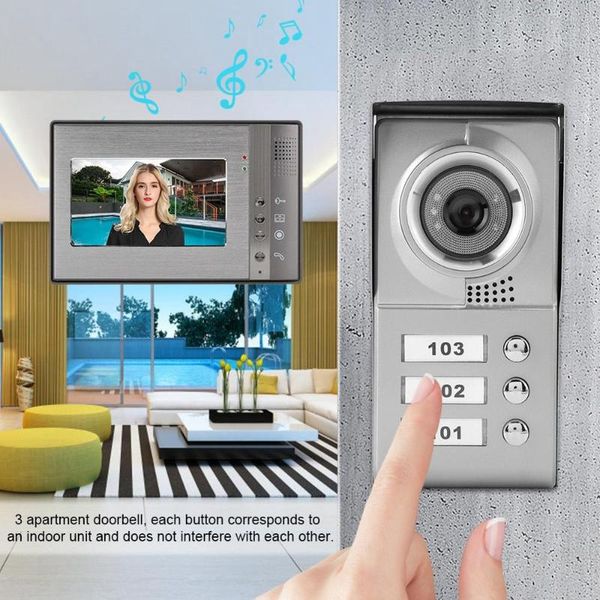 other door hardware video phone intercom doorbell ir camera syetem