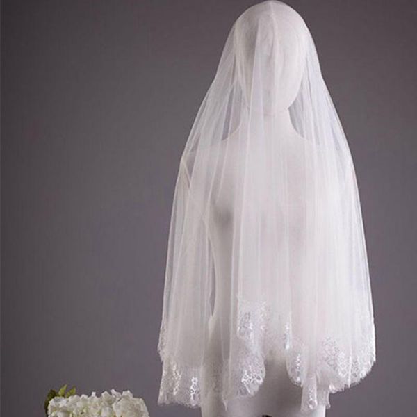bridal veils one layer ivory wedding without comb lace edge short veil welon voile mariage black brides
bridal veils one layer ivory wedding without comb lace edge short veil welon voile mariage black brides