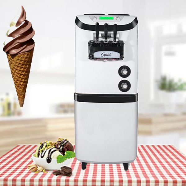 commercial 3300w ice cream machine 3 flavors of soft stainless steel maker making
commercial 3300w ice cream machine 3 flavors of soft stainless steel maker making