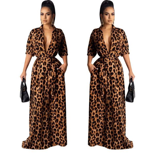 party dresses european and american women's leopard print 5-point sleeve dress long skirt nightclub qip5, White;black
party dresses european and american women's leopard print 5-point sleeve dress long skirt nightclub qip5, White;black