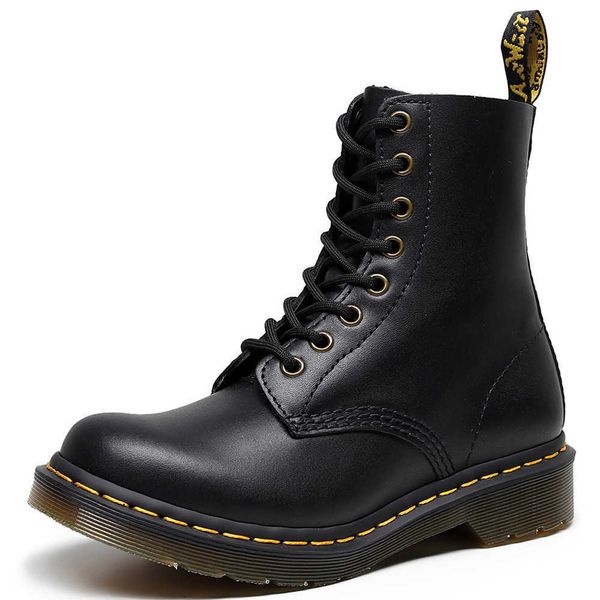 high 1460pascal martin classic soft leather british short boots men's and women's boots round head trend, Black
high 1460pascal martin classic soft leather british short boots men's and women's boots round head trend, Black