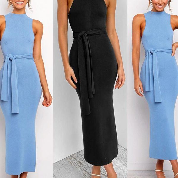 casual dresses 2021 elegant bow belt bodycon dress women summer sleeveless party o-neck slim ol office vestidos femme, Black;gray
casual dresses 2021 elegant bow belt bodycon dress women summer sleeveless party o-neck slim ol office vestidos femme, Black;gray
