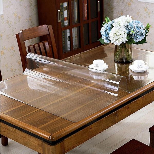 transparent soft glass tablecloth pvc waterproof oil proof durable heat-resistant household dining non-slip table mat cloth
transparent soft glass tablecloth pvc waterproof oil proof durable heat-resistant household dining non-slip table mat cloth