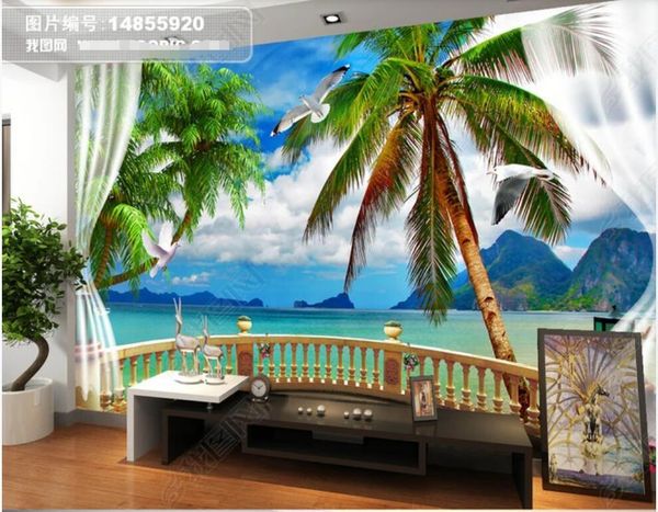 wallpapers po wallpaper 3 d custom mural blue sky beach coconut balcony curtain home decor living room for walls in rolls
wallpapers po wallpaper 3 d custom mural blue sky beach coconut balcony curtain home decor living room for walls in rolls