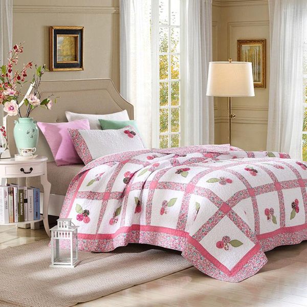 applique bedspreads on the bed kids quilts 2pcs handmade patchwork cotton cover pillowcase pink girls coverlet chausub comforters & sets
applique bedspreads on the bed kids quilts 2pcs handmade patchwork cotton cover pillowcase pink girls coverlet chausub comforters & sets