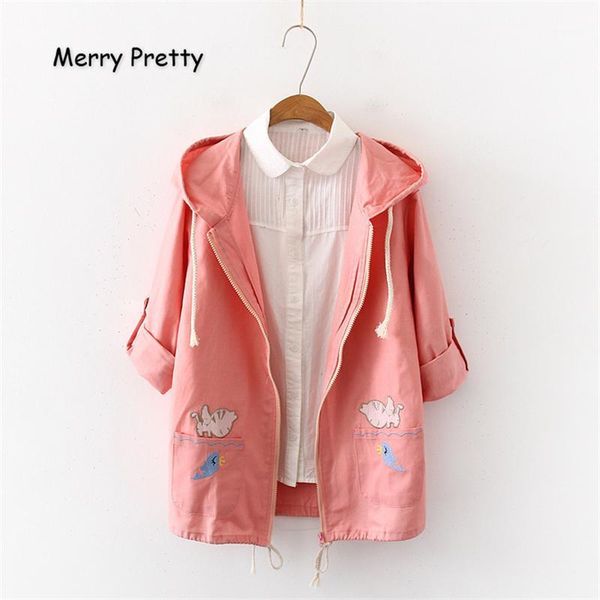 women cartoon embroidery basic jacket 2021 winter long sleeve pockets hooded casual zippers outerwear coat women's jackets, Black;brown
women cartoon embroidery basic jacket 2021 winter long sleeve pockets hooded casual zippers outerwear coat women's jackets, Black;brown