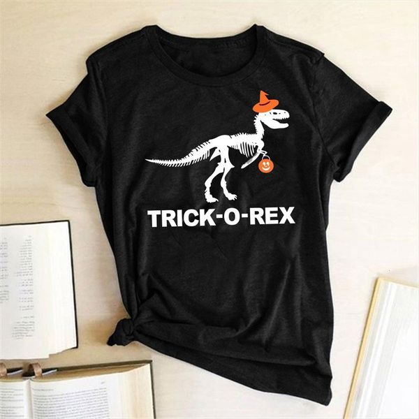 trick o rex dinosaur women t shirts skeleton pumpkin lantern print halloween summer aesthetic woman funny clothes, White
trick o rex dinosaur women t shirts skeleton pumpkin lantern print halloween summer aesthetic woman funny clothes, White