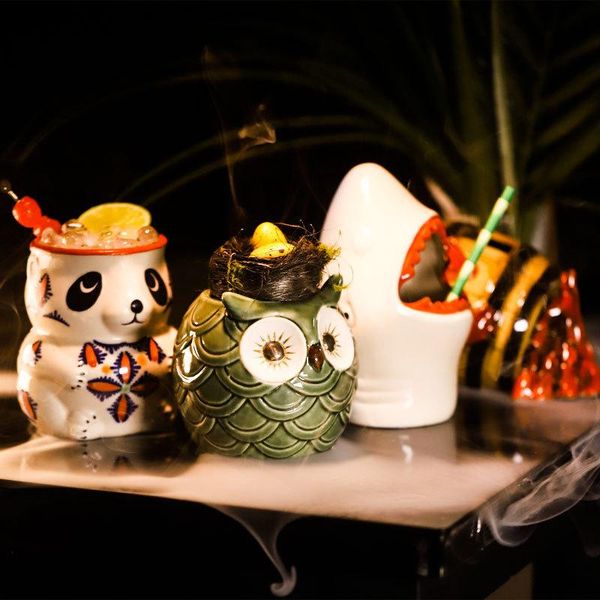 bar tiki wine glass personality hawaii cocktail cup creative party ceramic animal drinking glasses gift mugs
bar tiki wine glass personality hawaii cocktail cup creative party ceramic animal drinking glasses gift mugs