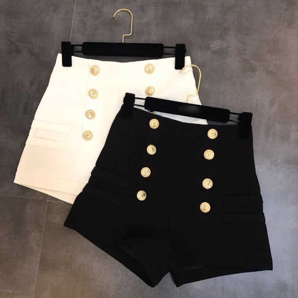 fabpop women double-breasted golden buttons casual high waist a-line wide leg black shorts female ga044 210709, White;black
fabpop women double-breasted golden buttons casual high waist a-line wide leg black shorts female ga044 210709, White;black