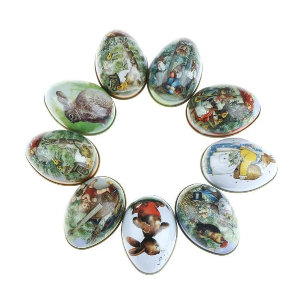 1pc easter eggs shaped candy box party decoration alloy metal trinket tin tinplate case chick printing gift wrap
1pc easter eggs shaped candy box party decoration alloy metal trinket tin tinplate case chick printing gift wrap