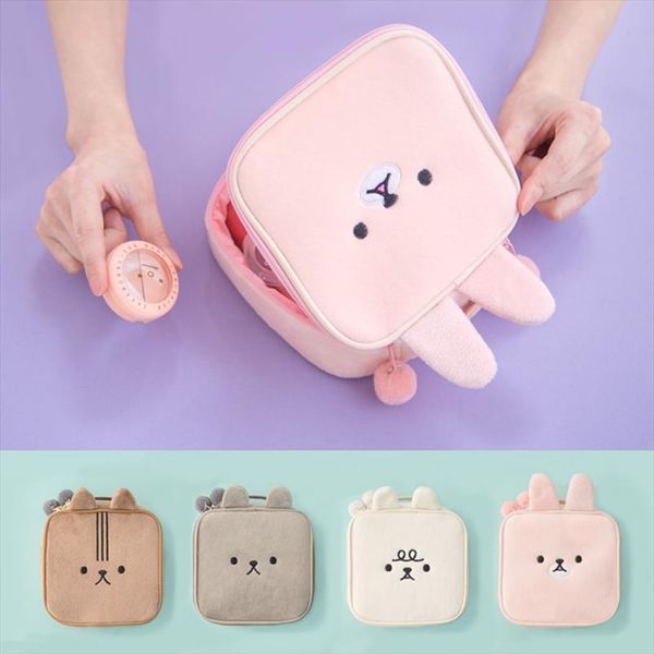 bentoy cute rabbit style cosmetic case plush makeup bag girl wash women portable storage travel bags
bentoy cute rabbit style cosmetic case plush makeup bag girl wash women portable storage travel bags