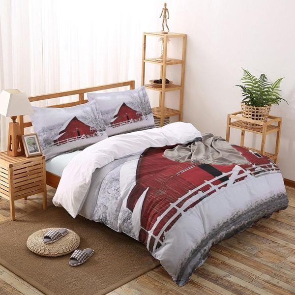 bedding sets 2/3/4pcs set beautiful big red barn duvet cover creative comforter bed housse de couette bedclothes
bedding sets 2/3/4pcs set beautiful big red barn duvet cover creative comforter bed housse de couette bedclothes