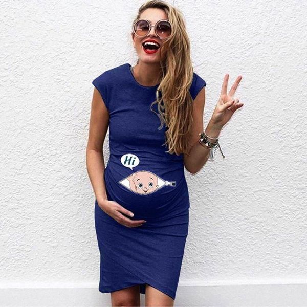 pregnancy maternity dress nusring casual clothes cartoon letter print pregnant woman women sleeveless dresses, White
pregnancy maternity dress nusring casual clothes cartoon letter print pregnant woman women sleeveless dresses, White