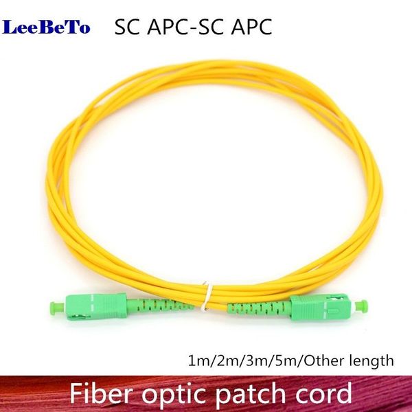 fiber optic equipment sc/apc-sc/apc patch cord cable sc-sc 1/3/5/10/20/30m jumper single mode simplex 2.0mm optical fibra
fiber optic equipment sc/apc-sc/apc patch cord cable sc-sc 1/3/5/10/20/30m jumper single mode simplex 2.0mm optical fibra