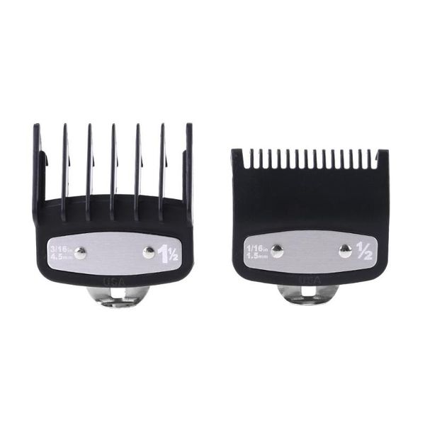 hair brushes 1pc/2pcs professional cutting guide comb clipper limit with metal clip, Silver
hair brushes 1pc/2pcs professional cutting guide comb clipper limit with metal clip, Silver