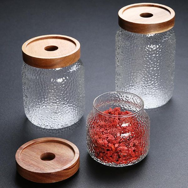 storage bottles & jars creative kitchen containers with wood lid sealed coffee tank scented tea candy cookies glass box 
storage bottles & jars creative kitchen containers with wood lid sealed coffee tank scented tea candy cookies glass box