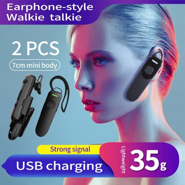 2pcs earhook-style professional walkie talkie mini portable two-way radio speaker intercom communication equipment wireless ham
2pcs earhook-style professional walkie talkie mini portable two-way radio speaker intercom communication equipment wireless ham