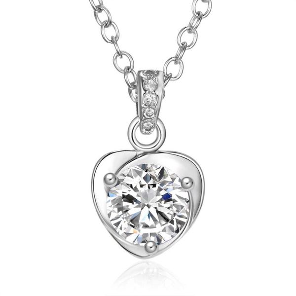 trendy women heart crystal silver color necklaces jewelry zircon pendant necklace for engagement classic gift
trendy women heart crystal silver color necklaces jewelry zircon pendant necklace for engagement classic gift