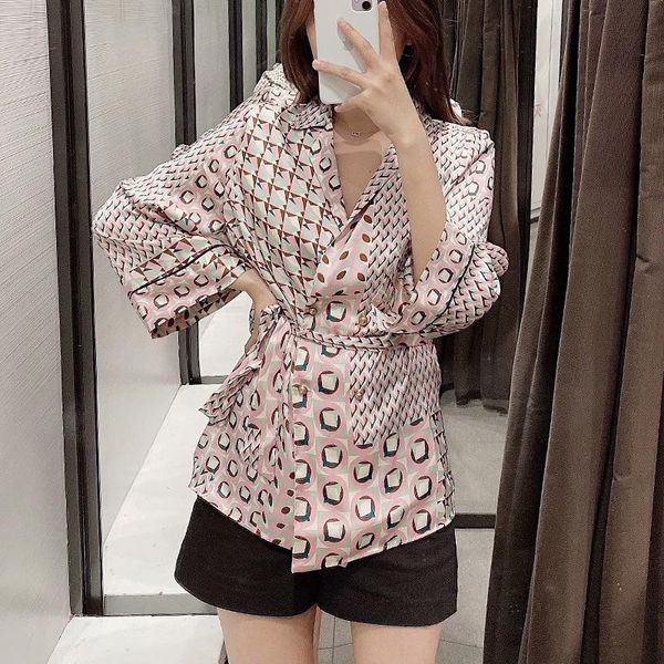 women's blouses & shirts kumsvag 2021 summer women loose and long sleeve sashes bow geometry print female fashion shirt clothes, White
women's blouses & shirts kumsvag 2021 summer women loose and long sleeve sashes bow geometry print female fashion shirt clothes, White