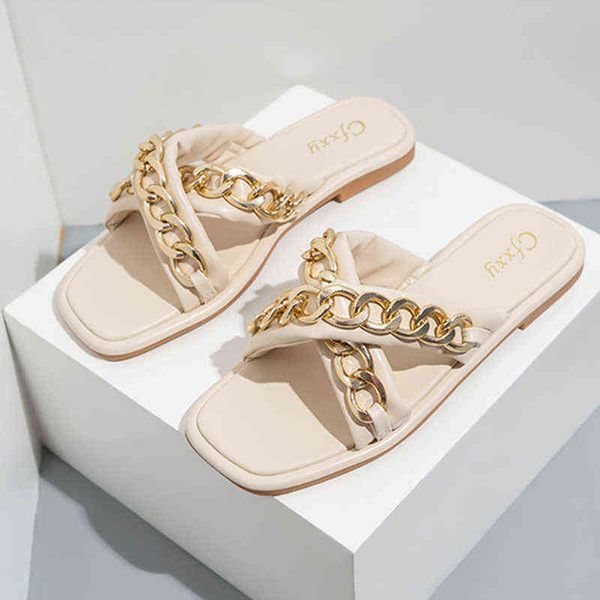 slippers women slippers personalized cross chain design flat bottomed slippers outdoor women flat sandals flat heel woman shoes 220307, Black
slippers women slippers personalized cross chain design flat bottomed slippers outdoor women flat sandals flat heel woman shoes 220307, Black