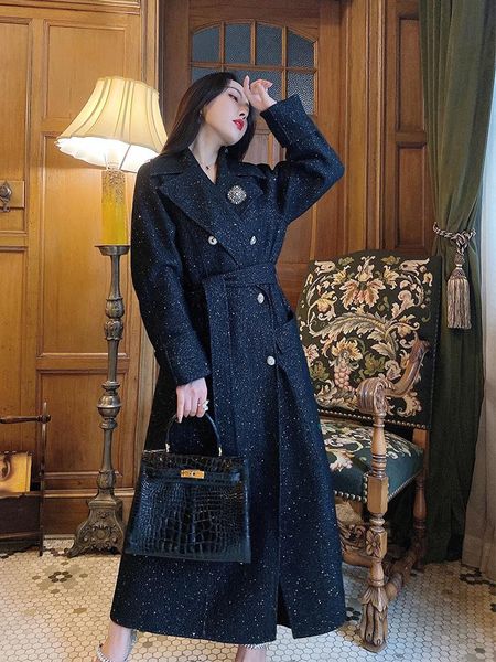 women's wool & blends milky way stars australia black coat mid-length woolen fall winter
women's wool & blends milky way stars australia black coat mid-length woolen fall winter