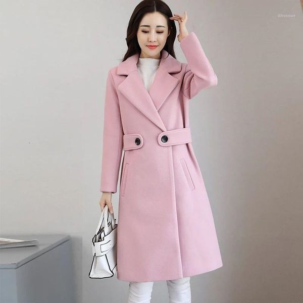 women's wool & blends autumn and winter slim long women coat cotton thick outerwear female plus size 4xl woolen jacket womens1 bpas, Black
women's wool & blends autumn and winter slim long women coat cotton thick outerwear female plus size 4xl woolen jacket womens1 bpas, Black
