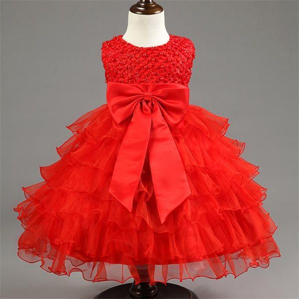 girl's dresses lace flower girls wedding dress baby christening cake es for party occasion kids 1 year girl birthday y0nt, Red;yellow
girl's dresses lace flower girls wedding dress baby christening cake es for party occasion kids 1 year girl birthday y0nt, Red;yellow