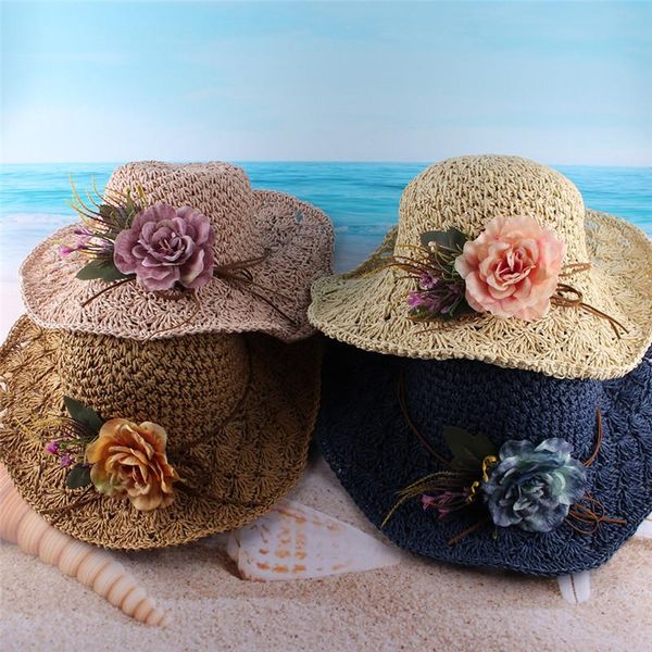 wide brim hats 2021 foldable straw hat women spring and summer outdoor sunscreen big-edge sun vacation holiday beach cap, Blue;gray
wide brim hats 2021 foldable straw hat women spring and summer outdoor sunscreen big-edge sun vacation holiday beach cap, Blue;gray