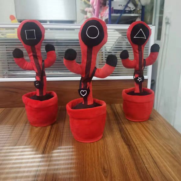 cross-border new product electric korean drama squid game plush toy sand sculpture twisting cactus children yizhi doll
cross-border new product electric korean drama squid game plush toy sand sculpture twisting cactus children yizhi doll