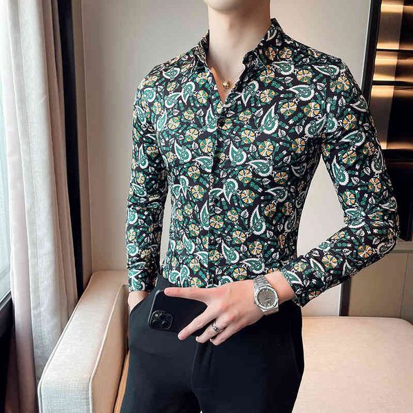 men's casual shirts british flower shirt, printed long sleeved casual, tight fitting, nightclub, party,, White;black
men's casual shirts british flower shirt, printed long sleeved casual, tight fitting, nightclub, party,, White;black
