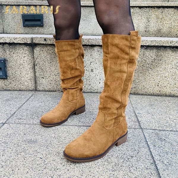 boots sarairis 2021 arrivals dropsship trendy concise women shoes chunky low heels comfy vintage pleated western boot ladies11, Black
boots sarairis 2021 arrivals dropsship trendy concise women shoes chunky low heels comfy vintage pleated western boot ladies11, Black