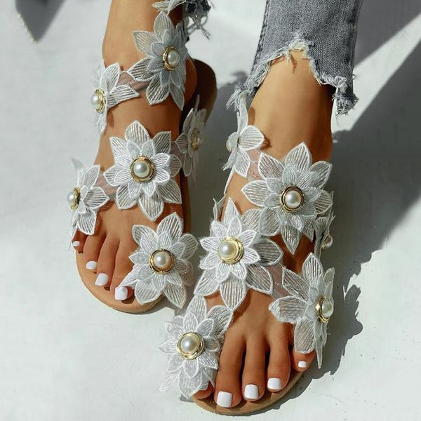 sandals kancooldwomen shoes ladies fashion casual floral pearl flat clip toe ring beach summer roman, Black
sandals kancooldwomen shoes ladies fashion casual floral pearl flat clip toe ring beach summer roman, Black