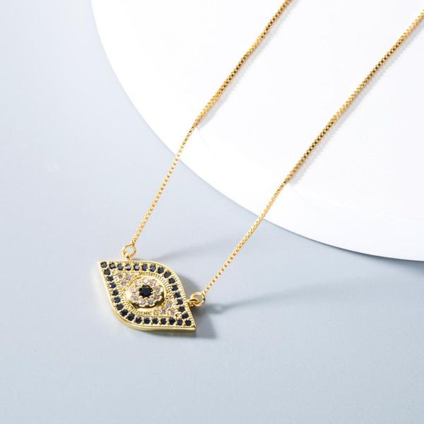 turkey evil eye pendant necklace crystal pavé classic lucky 3d amulet jewelry accessories friendship gift necklaces, Silver 
turkey evil eye pendant necklace crystal pavé classic lucky 3d amulet jewelry accessories friendship gift necklaces, Silver