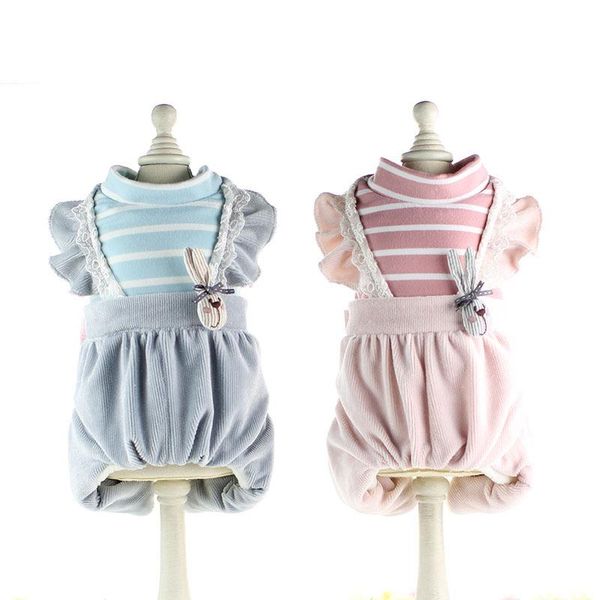 dog apparel clothes velvet four feet pet warm for autumn and winter small est costume pets
