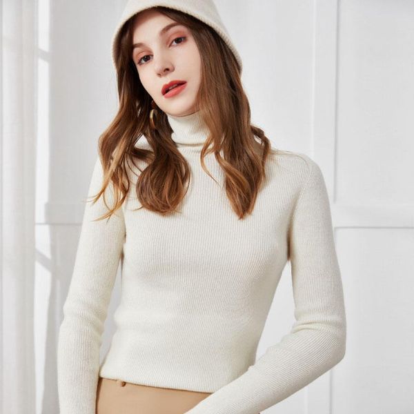 women's sweaters women knitted bottoming sweater turtleneck 100% pure wool basic pullover long sleeve threaded cuffs autumn winter cors, White;black
women's sweaters women knitted bottoming sweater turtleneck 100% pure wool basic pullover long sleeve threaded cuffs autumn winter cors, White;black