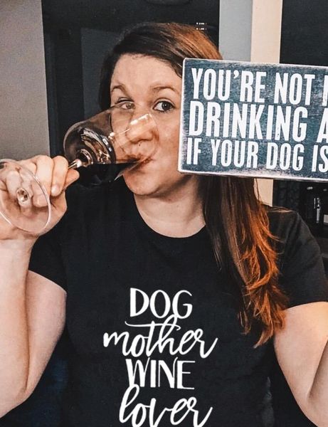 dog mother womens t shirt wine lover mom drinking for women funny letter print short sleeve tees tumblr clothes, White
dog mother womens t shirt wine lover mom drinking for women funny letter print short sleeve tees tumblr clothes, White
