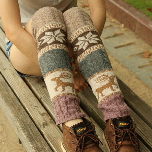 socks & hosiery women 's autumn winter bohemian ethnic-style deer snowflake foot sock kneecap boot cover pantyhose bunching, Black;white
socks & hosiery women 's autumn winter bohemian ethnic-style deer snowflake foot sock kneecap boot cover pantyhose bunching, Black;white