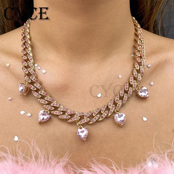 chokers cyce 2021 crystal rhinestone love choker necklaces women wedding jewelry accessories punk gothic cuban inlaid clavicle chain, Golden;silver
chokers cyce 2021 crystal rhinestone love choker necklaces women wedding jewelry accessories punk gothic cuban inlaid clavicle chain, Golden;silver