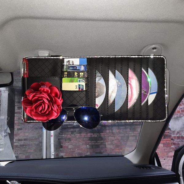 car organizer flower auto sun visor point pocket pouch bag card glasses storage holder car-styling ic sunshade
car organizer flower auto sun visor point pocket pouch bag card glasses storage holder car-styling ic sunshade