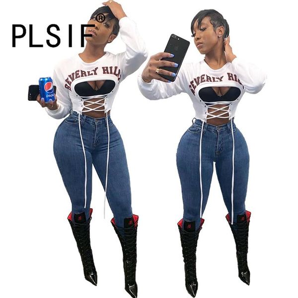 women o neck lace up sweatshirt letter print long sleeve hoodies street outdoor wear women's & sweatshirts, Black
women o neck lace up sweatshirt letter print long sleeve hoodies street outdoor wear women's & sweatshirts, Black