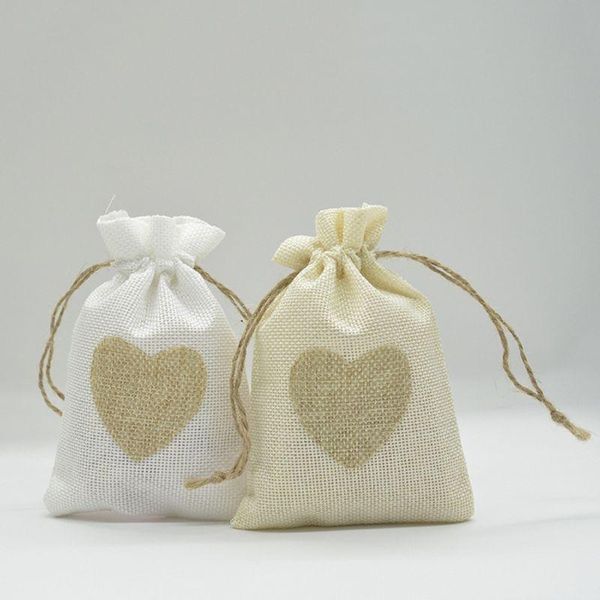 50pcs linen drawstring bag storing beads jewelry makeup gift sweets wrap 
50pcs linen drawstring bag storing beads jewelry makeup gift sweets wrap