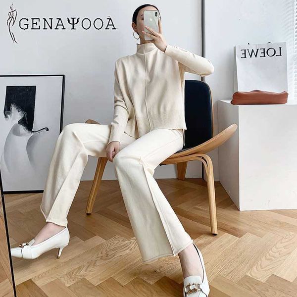 genayooa cashmere 2 piece pant suits for women knitted long sleeve two set and pants tracksuit outwear korean 210930, White
genayooa cashmere 2 piece pant suits for women knitted long sleeve two set and pants tracksuit outwear korean 210930, White
