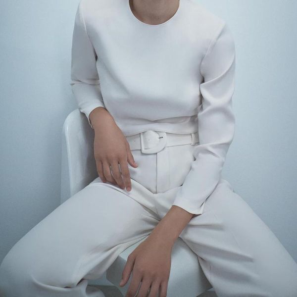 women's pants & capris agong casual loose wide leg women fashion solid white trousers elegant tie belt waist female ladies gj, Black;white
women's pants & capris agong casual loose wide leg women fashion solid white trousers elegant tie belt waist female ladies gj, Black;white