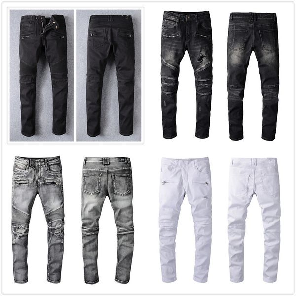 2021 mens fashion ny straight slim ripped jean elastic casual motorcycle biker stretch denim trouser classic 1091 jeans size 28-40, Blue
2021 mens fashion ny straight slim ripped jean elastic casual motorcycle biker stretch denim trouser classic 1091 jeans size 28-40, Blue