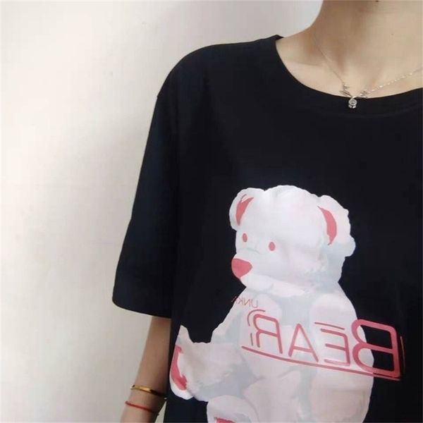 unknow bear casual short sleeve o-neck funny tshirt tees cotton loose style cat printed men t shirt 210512, White
unknow bear casual short sleeve o-neck funny tshirt tees cotton loose style cat printed men t shirt 210512, White