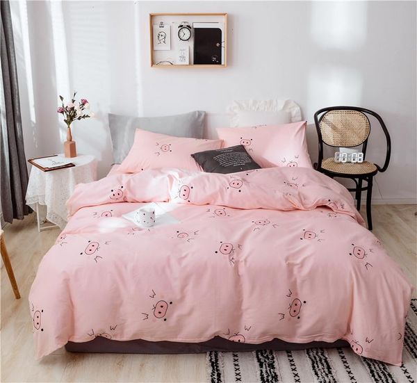 bedding sets 100% cotton set printed comforter twin size bed pillowcases duvet cover sheet pink series
bedding sets 100% cotton set printed comforter twin size bed pillowcases duvet cover sheet pink series