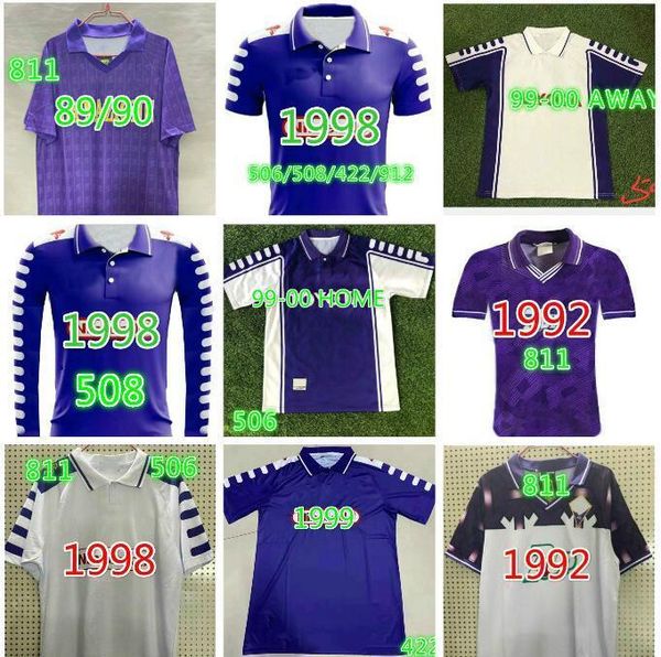 1989 1995 1998 1999 2000 retro fiorentina soccer jerseys batistuta rui costa custom vintage 92 93 94 95 96 97 98 99 00 florence football, Black
1989 1995 1998 1999 2000 retro fiorentina soccer jerseys batistuta rui costa custom vintage 92 93 94 95 96 97 98 99 00 florence football, Black