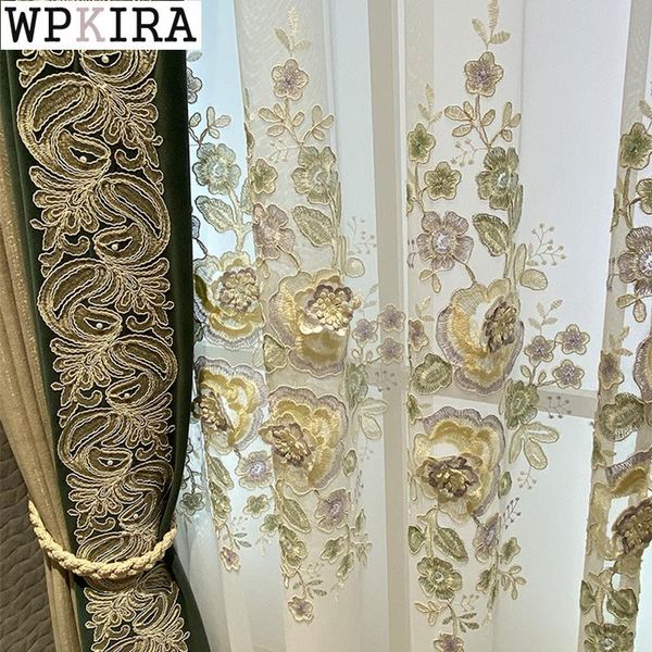 american retro luxury curtain for living room embossed 3d emboridery flower bedrom window shade sheer drape s344#d & drapes
american retro luxury curtain for living room embossed 3d emboridery flower bedrom window shade sheer drape s344#d & drapes