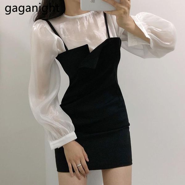 two piece dress gaganight elegant women pieces set solid chiffon office lady shirt mini short girls bodycon chic korean suit, White
two piece dress gaganight elegant women pieces set solid chiffon office lady shirt mini short girls bodycon chic korean suit, White