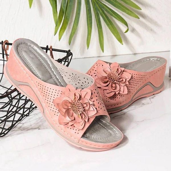 sandals women soft heels summer with wedges shoes flower slippers casual platform plus size zapatos mujer, Black
sandals women soft heels summer with wedges shoes flower slippers casual platform plus size zapatos mujer, Black